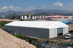 Storage of packaging for food industry