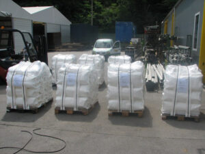 Industrijski šator stranice PVC tarpaulin - industrial tent