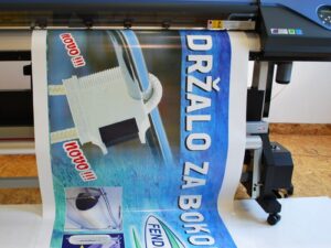 Transparent PVC printing