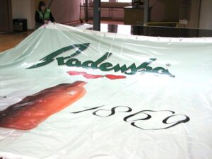 Radenska transparent dužina 80m Radenska banner 80m