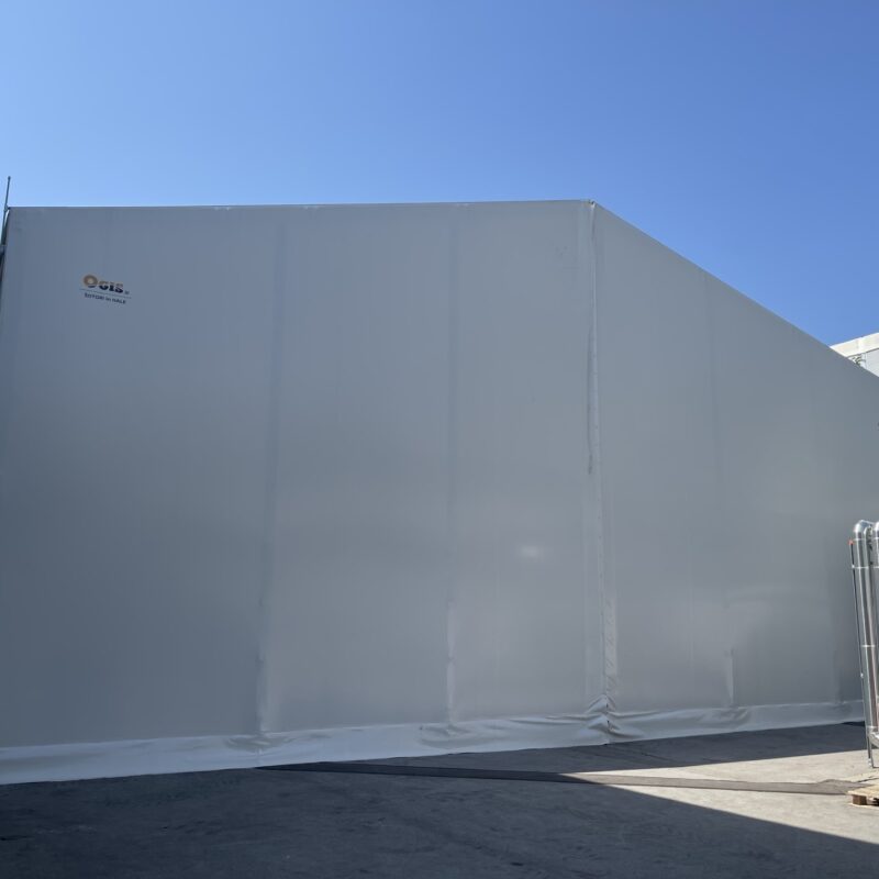 SKLADIŠNI ŠATOR 17,50 x 25 m / 4.40 m
